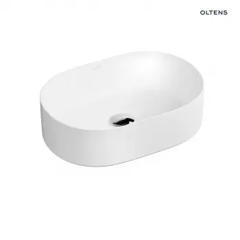 Umywalka nablatowa Oltens Lom Thin umywalka 45x30cm - Powłoka SmartClean - 40827000 + KOD RABATOWY